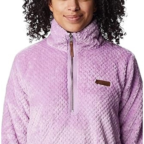 Columbia Fire Side II Sherpa Fleece Lavender Jacket - Picture 3 of 9
